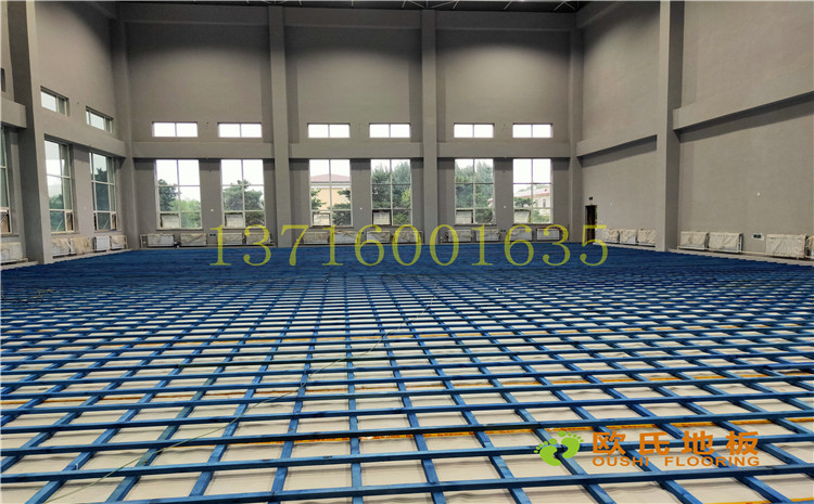 沈陽于洪機(jī)場體育館木地板案例-歐氏運動木地板廠家